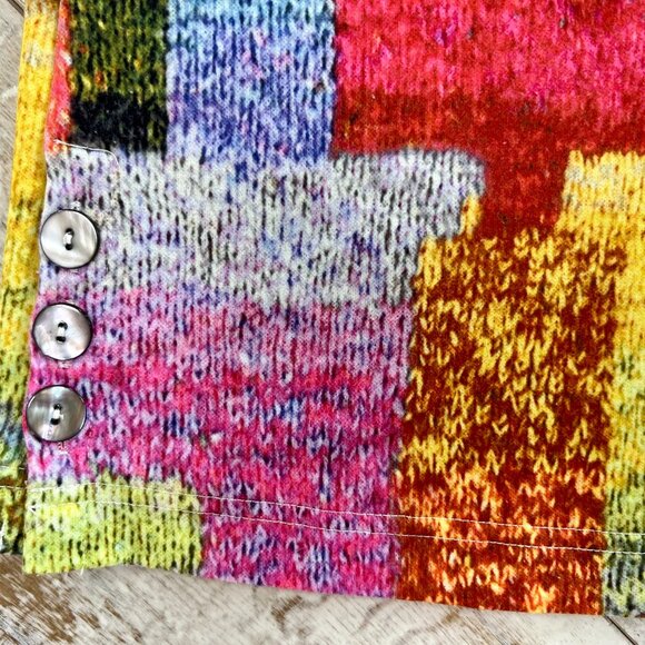 SALE!  Colorful Ali Miles Artsy Pullover Top - Picture 6 of 9